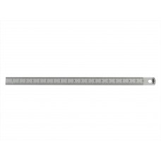 Flexibel stållinjal 300 mm, skala i 1/2 mm på övre kant och i mm på under kant Flexibel stållinjal 300 mm, skala i 1/2 mm på övre kant och i mm på under kant
