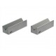V-block 150x50x40 mm (par)/ grad 3, parallel tolerans < 0,064 mm