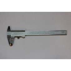 Skjutmått 150 mm, upplösning 0,05 mm och låsskruv