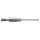 M2 Ø1 mm stjärnmätspetscentra med rubinkula, volframkarbidskaft, L 18,5 mm