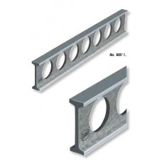 Montagelinjal 4000x140x40 mm, DIN 874/1 Smal Profil