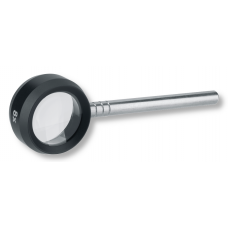 Handhållen förstorare "Tech-Line" 8x Ø28mm, metallfäste och hållare